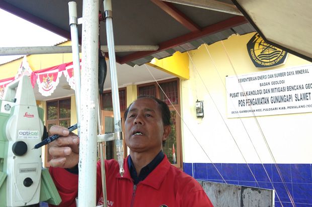 Aktivitas Gunung Slamet...