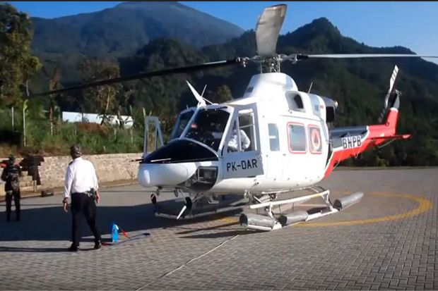 Heli Water Bombing Lanjutkan...