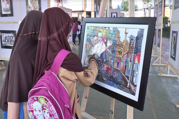 250 Karikatur Dipamerkan...