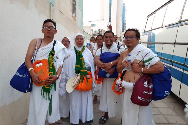 Sebagian Jamaah Haji...