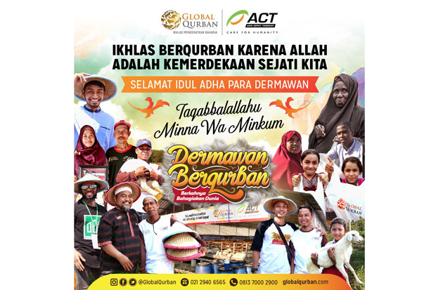 Global Qurban-ACT Sebarkan...