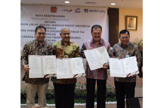 Jamkrindo Gandeng Bank...