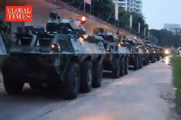 China Kerahkan Tank...