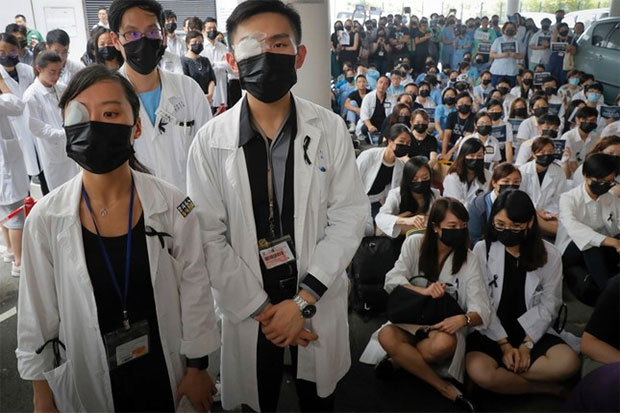Pekerja Medis Hong Kong...