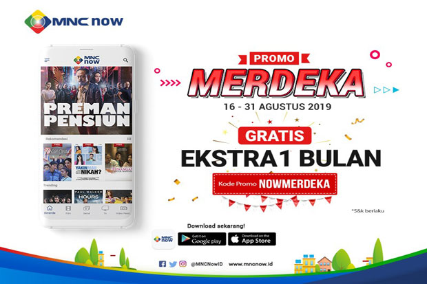 Promo Merdeka, MNC Now...