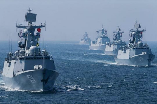Lima Kapal Perang China...