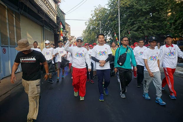 Meriahkan HUT RI, Ratusan...