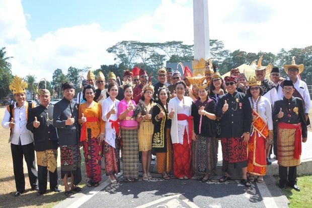 Upacara HUT ke-74 RI...