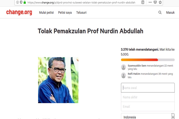 Ribuan Netizen Tanda...