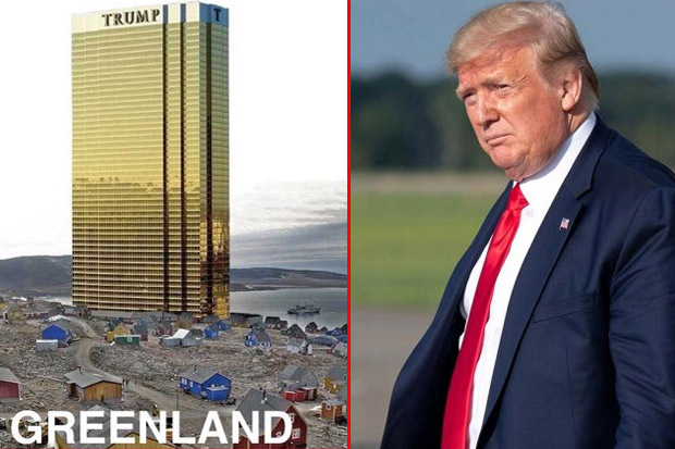 Trump Posting Foto Trump...