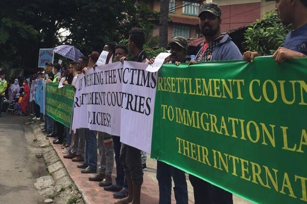 Ratusan Imigran di Medan...