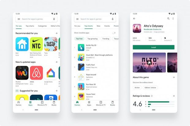 Desain Ulang Google...