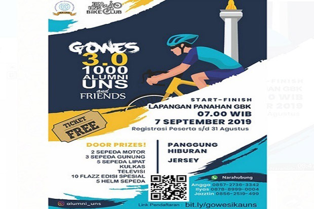 Gelar Gowes 3.0, IKA...