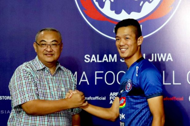 Arema Perkenalkan Takafumi...