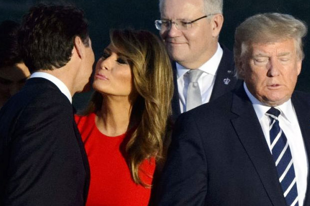 Justin Trudeau Cipika-Cipiki...