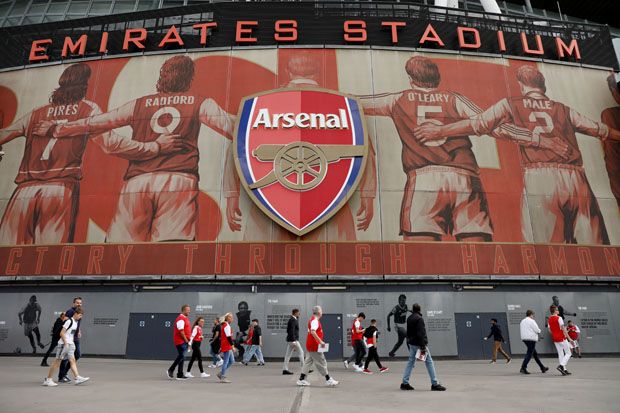 Susunan Pemain Arsenal...
