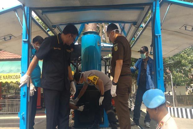 Sabu Hampir 40 Kg Dimusnahkan...