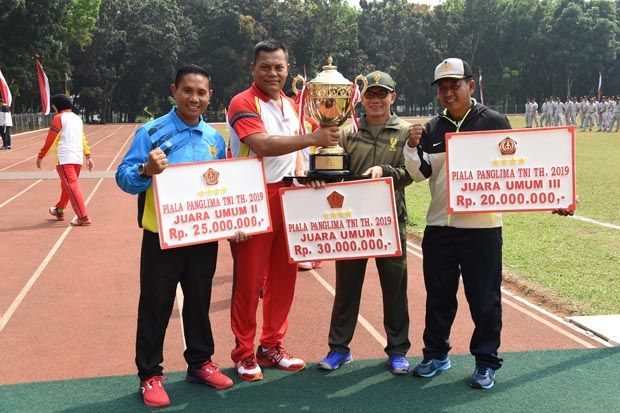 TNI AD Juara Umum Piala...