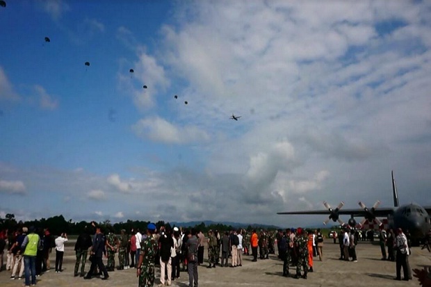 TNI Gelar Latihan Pasukan...