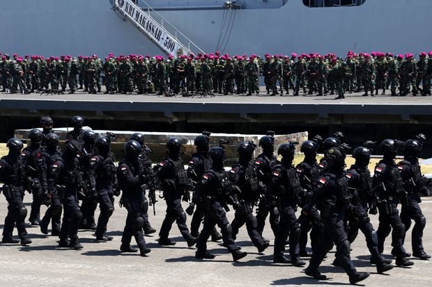 TNI Kerahkan Belasan...