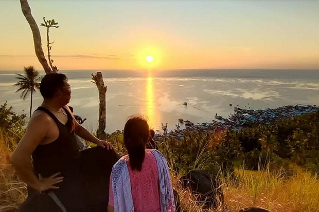 Sunset di Pulau Nain...