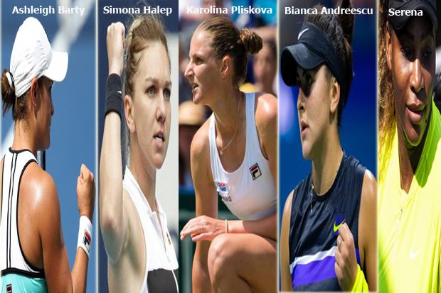 Andreescu Melonjak Posisi...