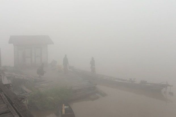 Kabut Asap di Pangkalan...