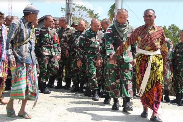 Jaga Perbatasan RI-Timor...