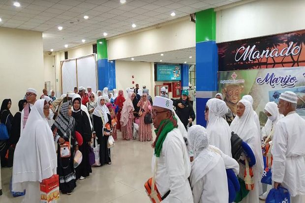 Jamaah Haji Sulut Tiba...