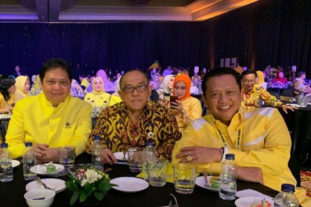 Bamsoet dan Airlangga...