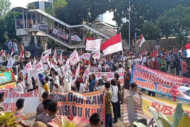 Ikut Aksi ke KPK, Peserta...