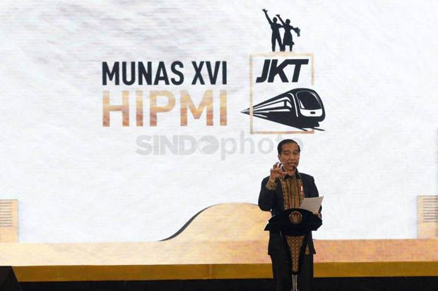 Pesan Jokowi ke HIPMI:...