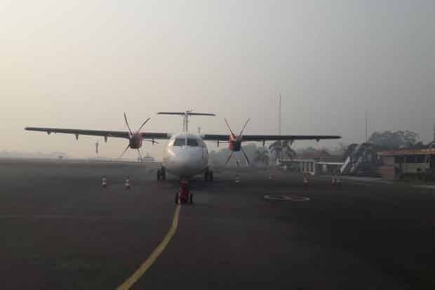Terdampak Asap, Bandara...