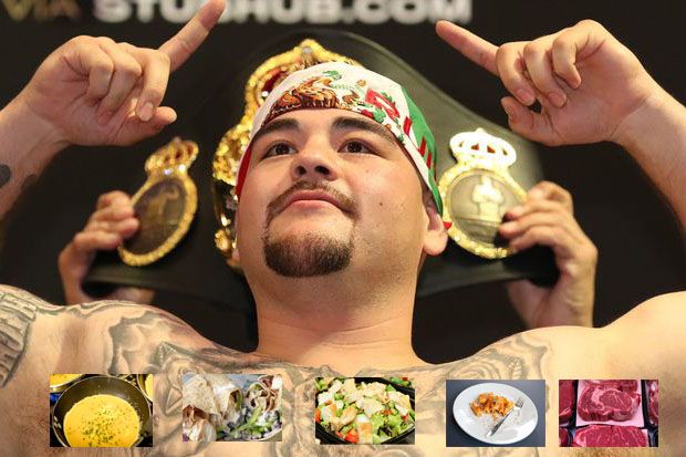 Andy Ruiz Jr Diet Jelang...