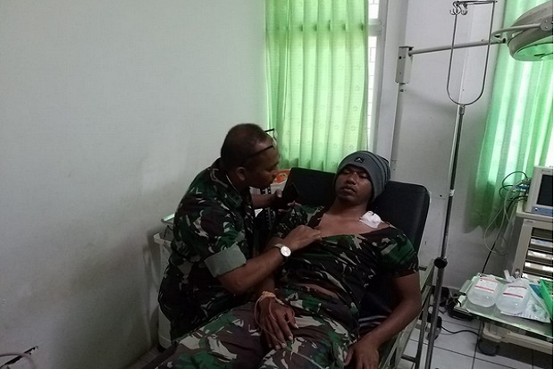 1 Prajurit Raider Terkena...