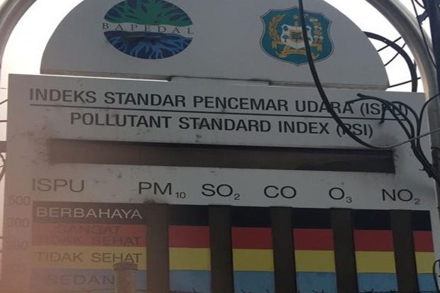 Alat ISPU di Kota Medan...