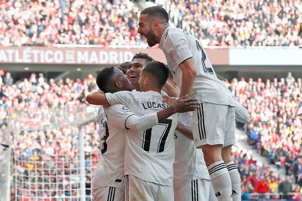 Awas, Atletico! Tembok...