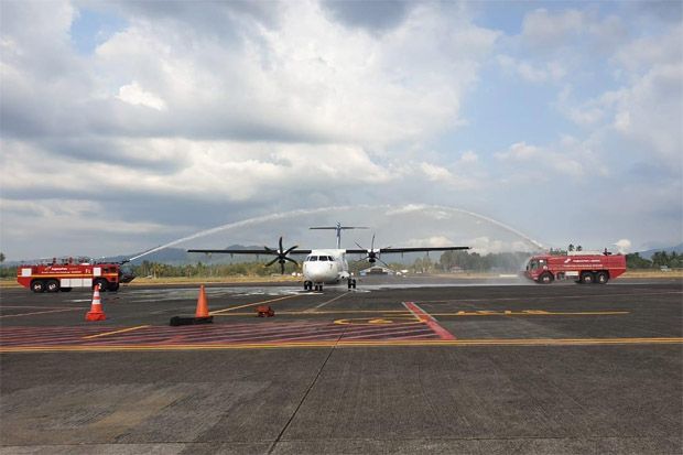 Water Salute Sambut...
