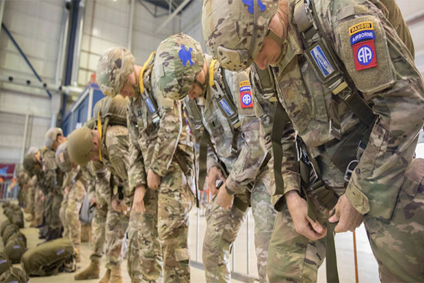 Dozens of US Soldiers...