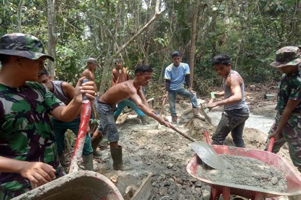 Kinerja TNI di Lokasi...