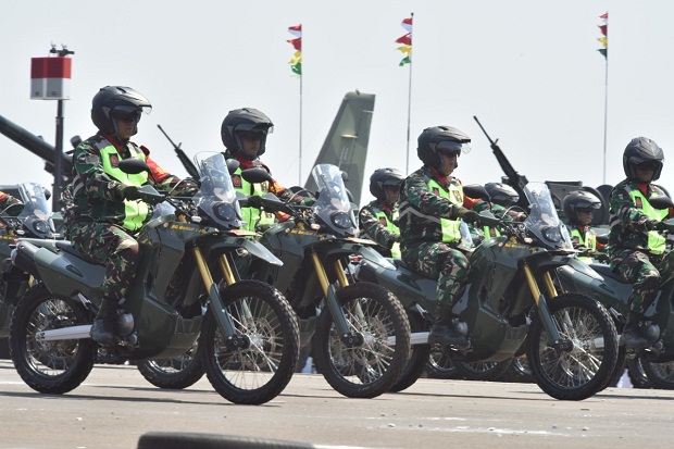 Meriahkan HUT TNI, Babinsa...