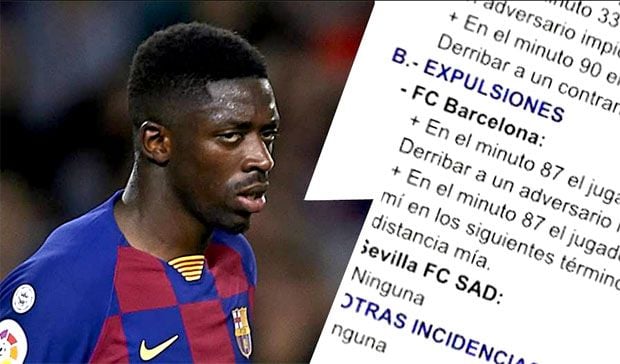 Ousmane Dembele Teracam...
