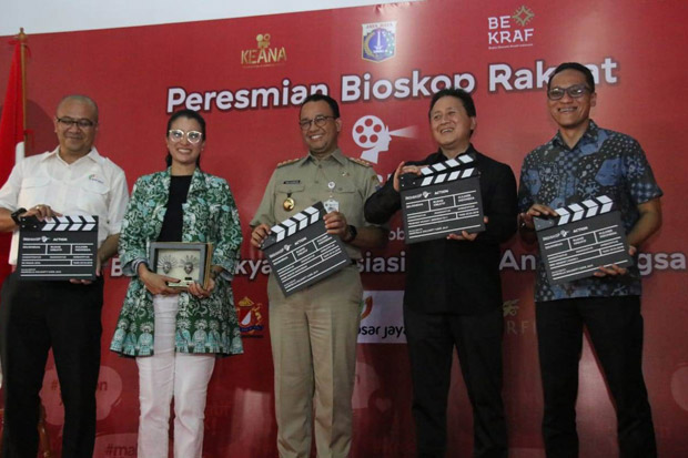 Anies Resmikan Bioskop...