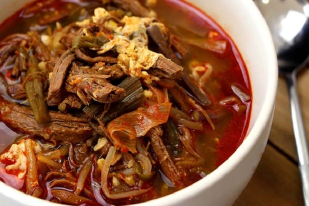 Spicy Beef Soup, Makanan...