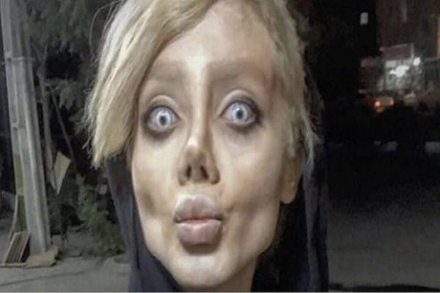 Zombie Angelina Jolie...