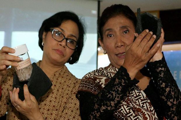 Menteri Susi, Sri, dan...