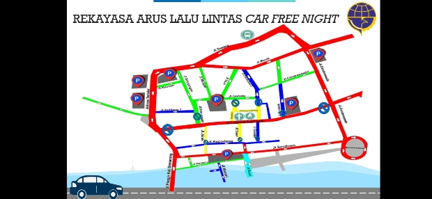 Jumat-Sabtu, Car Free...