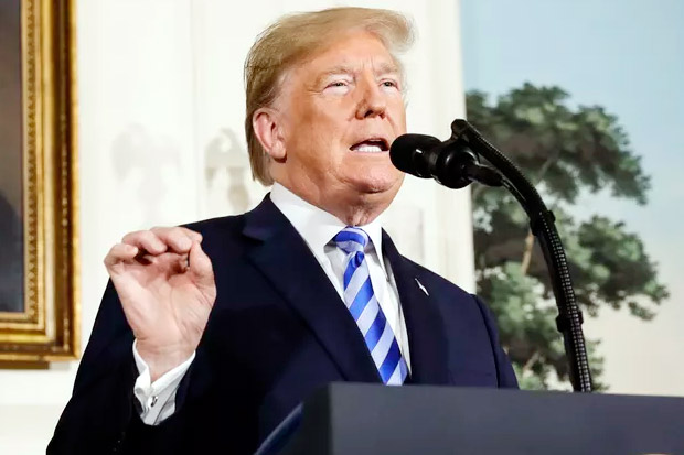Trump Sebut Perang AS...