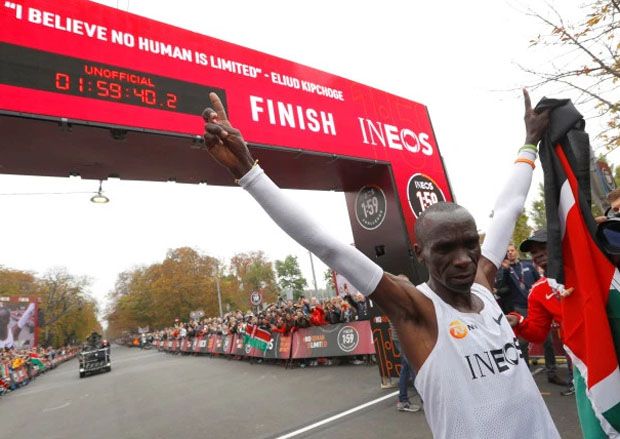 Eliud Kipchoge Pecahkan...