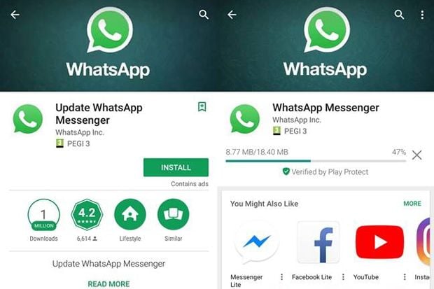 Ternyata WhatsApp Sempat...